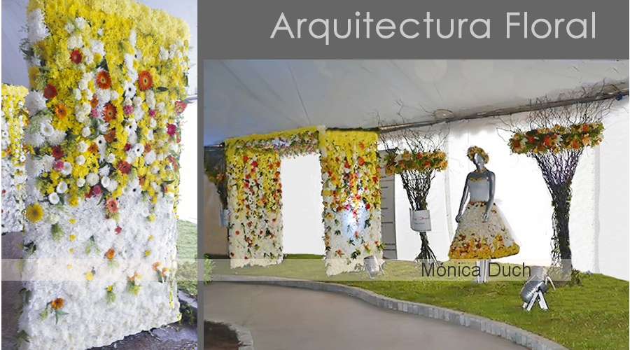 ARQUITECTURA FLORAL by MONICA DUCH - ARTE FLORAL ARGENTINA